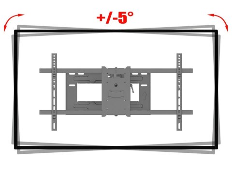 101cm Długi narożny uchwyt do telewizora TV 40-65" 30kg wieszak TV VX-407 101cm Długi narożny uchwyt do telewizora TV 40-65" 30kg wieszak TV VX-407