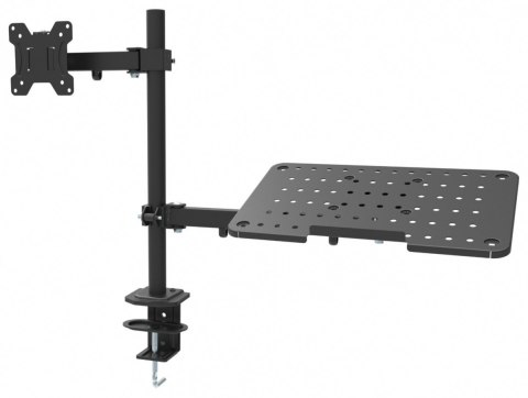 2w1 Biurkowy uchwyt do notebooka i monitora 10-27" MX-25 2w1 Biurkowy uchwyt do notebooka i monitora 10-27" MX-25