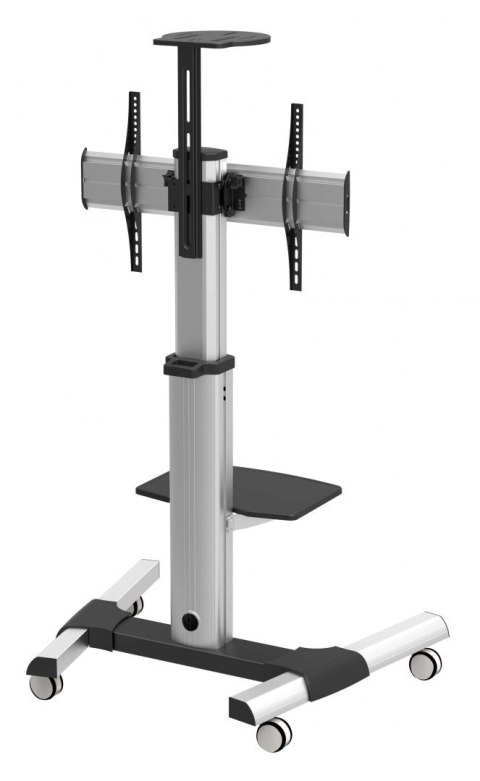 Aluminiowy stolik pod telewizor stojak do TV 32-70" CART-7 Aluminiowy stolik pod telewizor stojak do TV 32-70" CART-7