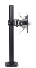 Biurkowy uchwyt do monitora obrotowy LED/LCD 10-29" VX-21M