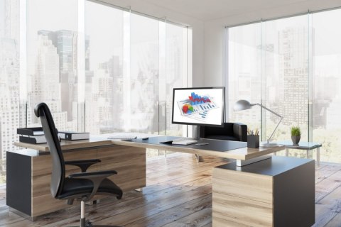 Biurkowy uchwyt do monitora obrotowy LED/LCD 10-29" VX-21M Biurkowy uchwyt do monitora obrotowy LED/LCD 10-29" VX-21M