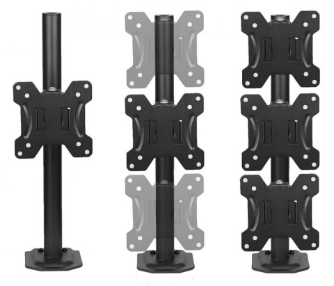 Biurkowy uchwyt do monitora obrotowy LED/LCD 10-29" VX-21M Biurkowy uchwyt do monitora obrotowy LED/LCD 10-29" VX-21M