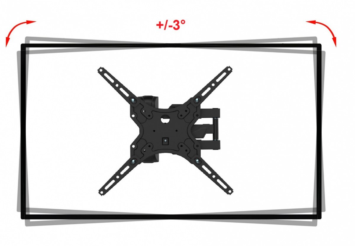 Długi 44cm UCHWYT TELEWIZORA WIESZAK TV 23-55" VX-410 Długi 44cm UCHWYT TELEWIZORA WIESZAK TV 23-55" VX-410