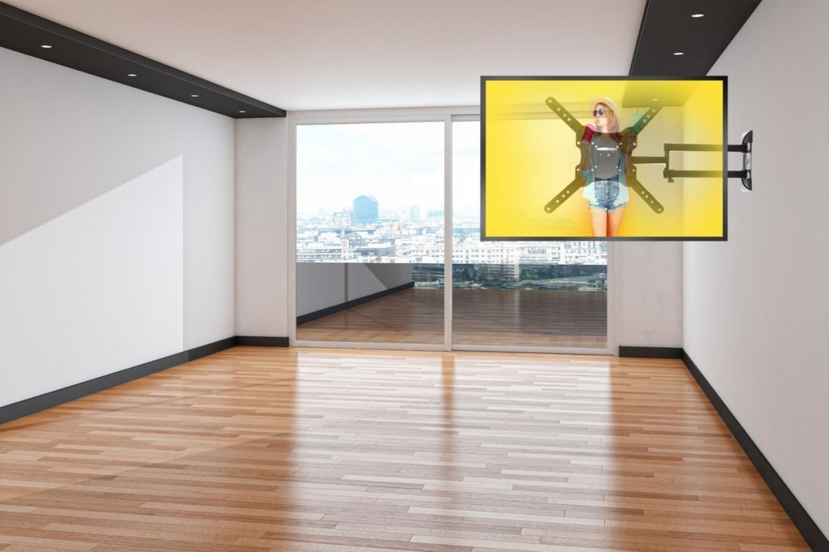 Długi 61cm 20-55" Uchwyt TV Wieszak do Telewizora VX-405 Długi 61cm 20-55" Uchwyt TV Wieszak do Telewizora VX-405