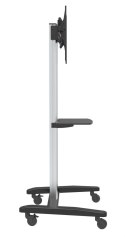 Mobilny aluminiowy stojak TV wózek do telewizora 32-70" 50kg KART-6