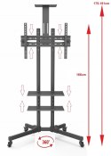 Mobilny Stojak TV Stand do Telewizora LCD LED KART-22