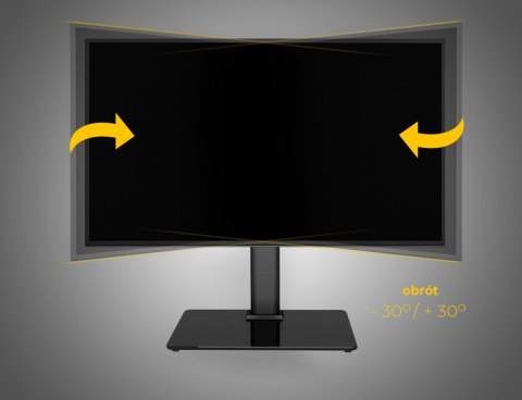 Obrotowy naszafkowy stojak TV stopa do telewizora 25-48" GT-09