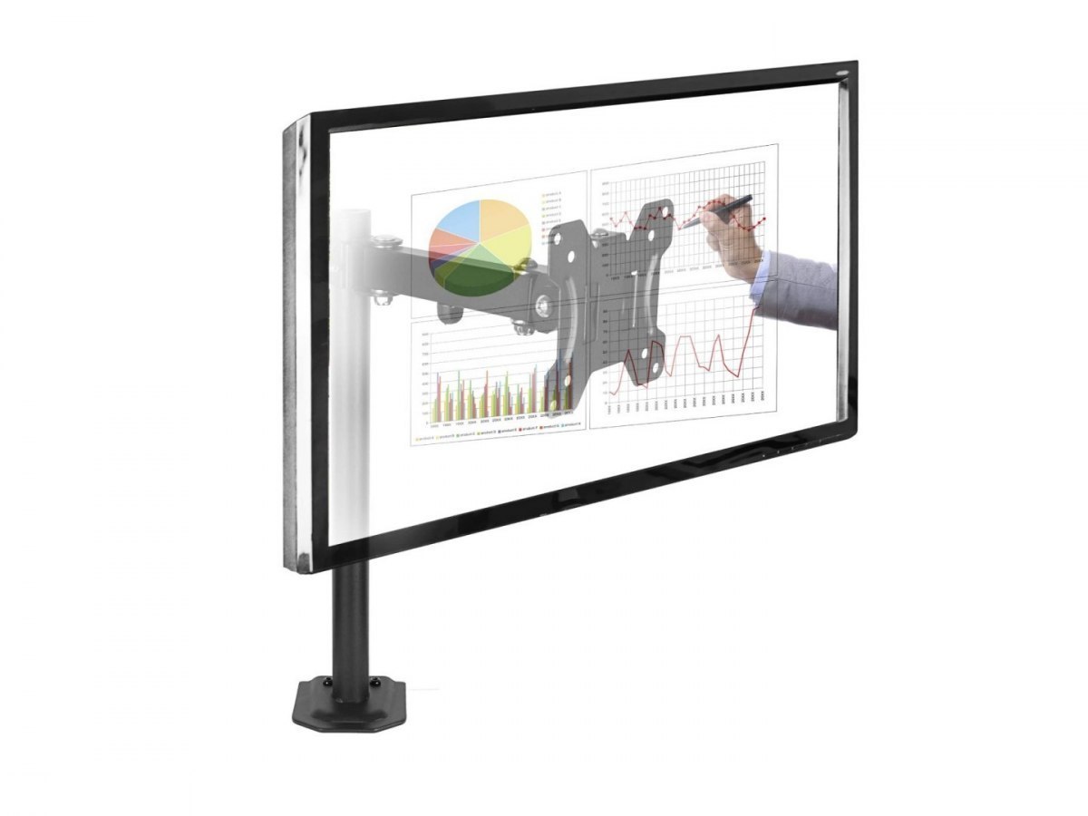Obrotowy uchwyt do monitora LED/LCD 10-29" 8kg VX-21L Obrotowy uchwyt do monitora LED/LCD 10-29" 8kg VX-21L