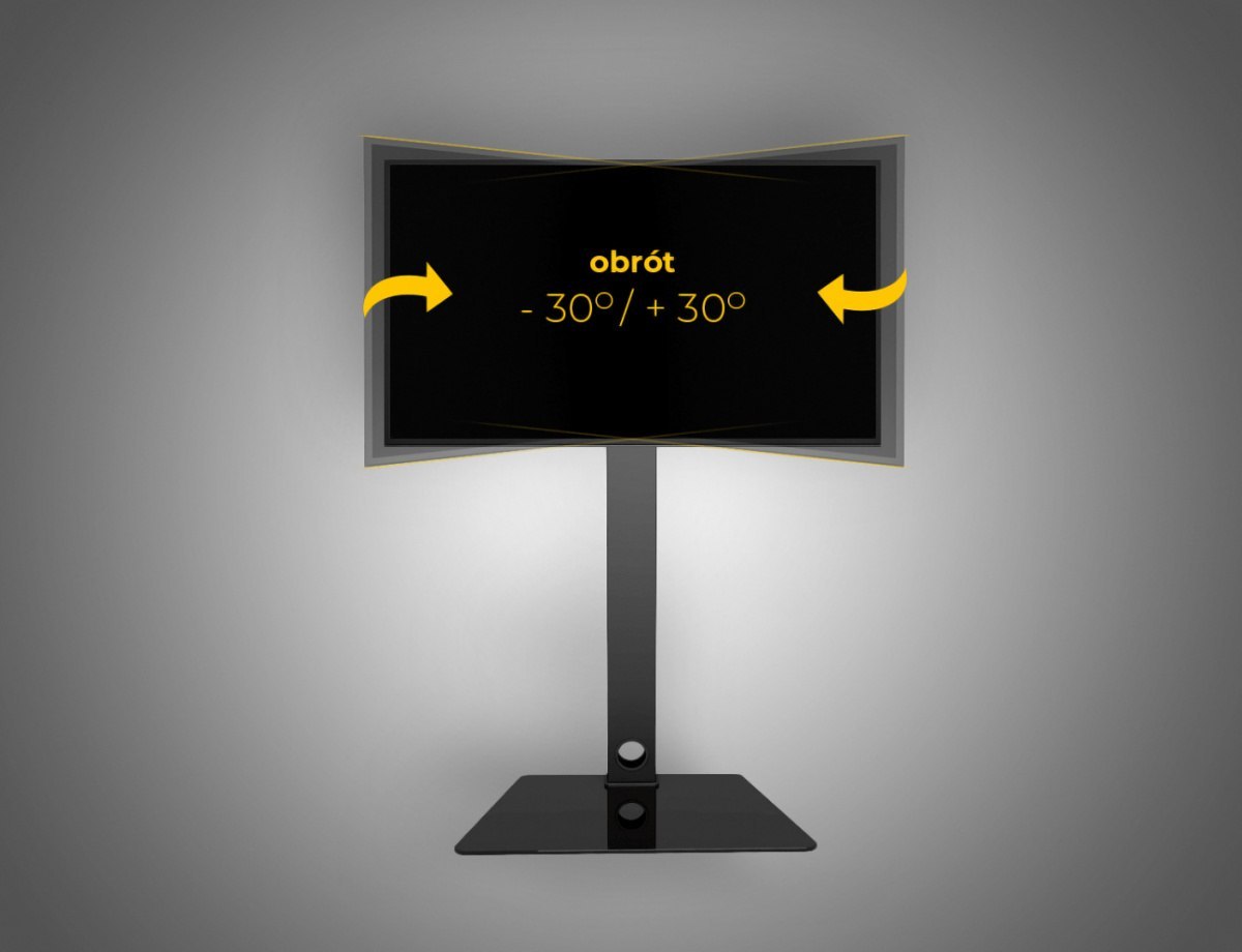 Podłogowy STOJAK TV Stojak na telewizor LED LCD KL-20 Podłogowy STOJAK TV Stojak na telewizor LED LCD KL-20