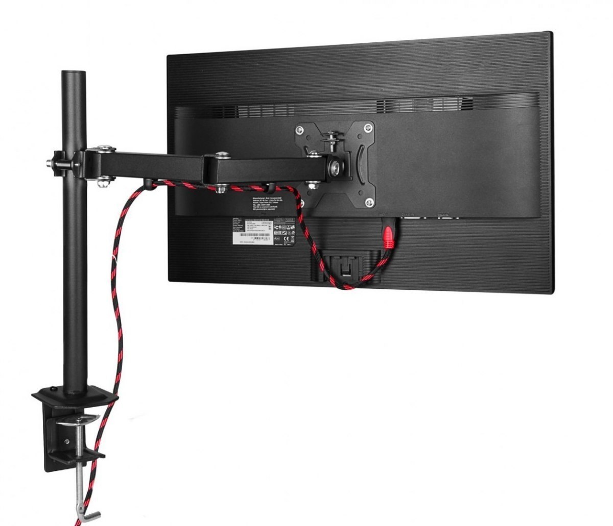 Regulowany uchwyt do monitora LED/LCD 10-29" 8kg VX-21XL Regulowany uchwyt do monitora LED/LCD 10-29" 8kg VX-21XL