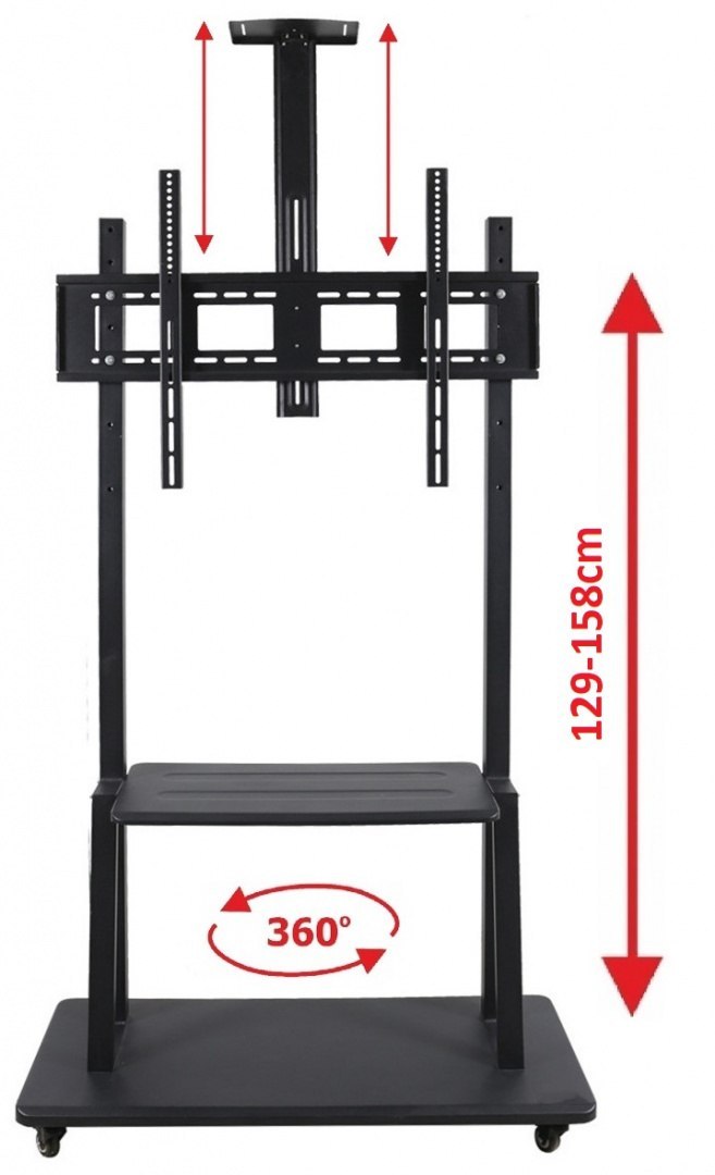 Stojak do monitora interaktynego TV Telewizora KART-2100 Stojak do monitora interaktynego TV Telewizora KART-2100