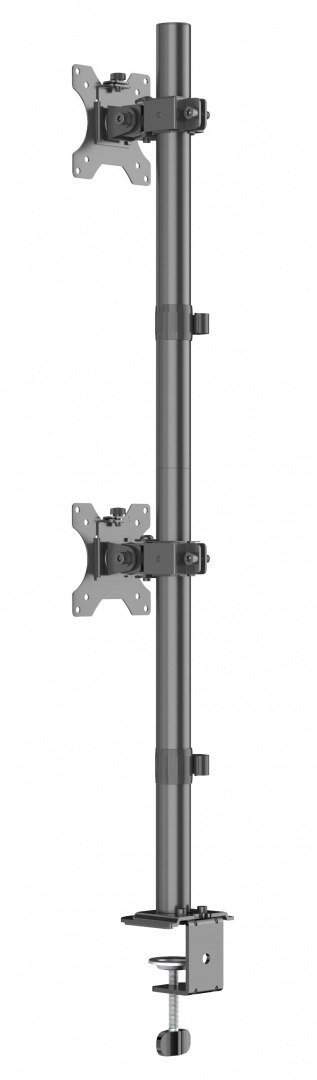 Wysoki 81cm Biurkowy Uchwyt na dwa monitory 13-32 VX-33 Wysoki 81cm Biurkowy Uchwyt na dwa monitory 13-32 VX-33