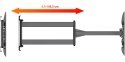 107cm Dlugie ramie Uchwyt na Telewizor 32-75 VX-531 Extra Mocny narozny