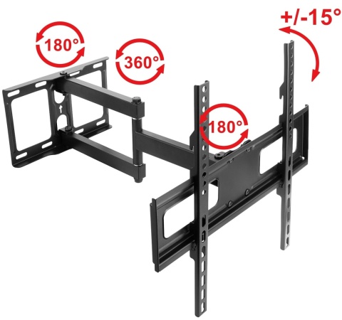 50cm Uchwyt TV Długie Ramie 26-60 cali VX-204 Wieszak na Telewizor 50cm Uchwyt TV Długie Ramie 26-60 cali VX-204 Wieszak na Telewizor