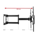 50cm Uchwyt TV Długie Ramie 26-60 cali VX-204 Wieszak na Telewizor