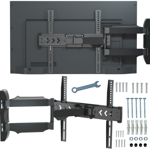 Dlugi 61cm Uchwyt do Telewizora Wieszak TV 32-60 cali narozny VX-420X