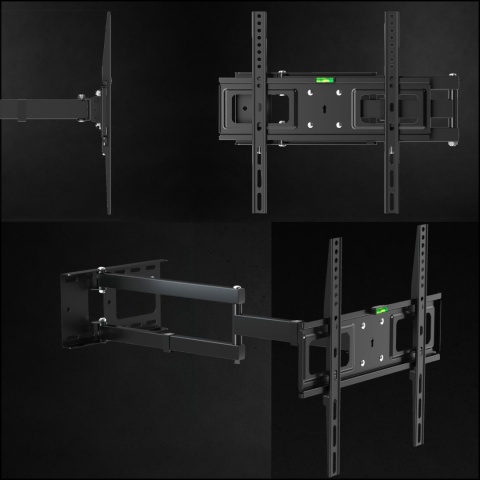 Dlugi 72cm Uchwyt do Telewizora Wieszak TV 26-60 cali VX-197 narozny uniwersalny