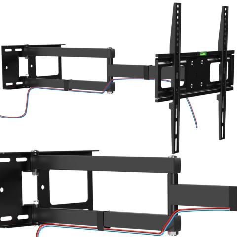 Dlugi 72cm Uchwyt do Telewizora Wieszak TV 26-60 cali VX-197 narozny uniwersalny