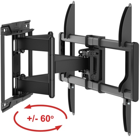 Extra Mocny Uchwyt TV Wieszak do Telewizora 32-100 cali 80kg VX-452 regulacja