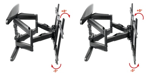 Extra Mocny Uchwyt do Telewizora 32-90 cali VX-760 70kg Wieszak TV