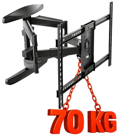 Extra Mocny Uchwyt do Telewizora 32-90 cali VX-760 70kg Wieszak TV