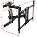 Extra Mocny Uchwyt do Telewizora 32-90 cali VX-760 70kg Wieszak TV