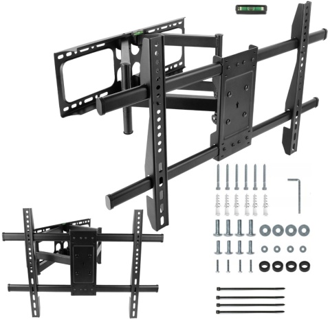 Długi 49cm Uchwyt do Telewizora Wieszak TV 32-80 cali 50kg Uniwersalny Długi 49cm Uchwyt do Telewizora Wieszak TV 32-80 cali 50kg Uniwersalny