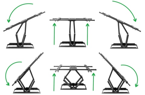 Długi 49cm Uchwyt do Telewizora Wieszak TV 32-80 cali 50kg Uniwersalny Długi 49cm Uchwyt do Telewizora Wieszak TV 32-80 cali 50kg Uniwersalny