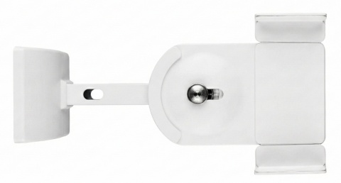 Uchwyt na głośnik ścienny Uniwersalny 2szt kolumn satelit regulowany bialy