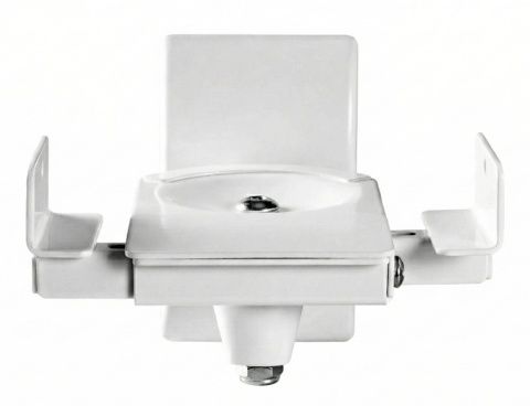 Uchwyt na głośnik ścienny Uniwersalny 2szt kolumn satelit regulowany bialy