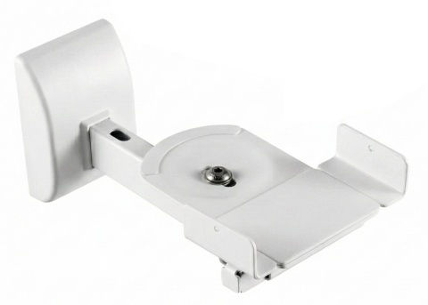 Uchwyt na głośnik ścienny Uniwersalny 2szt kolumn satelit regulowany bialy