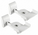 Uchwyt na głośnik ścienny Uniwersalny 2szt kolumn satelit regulowany bialy