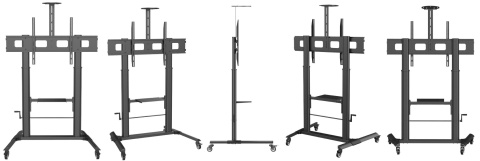 Stojak do Monitora Interaktywnego 55-110 cali Regulacja Wysokości KART-120 WYST