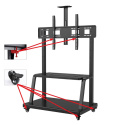 Stojak na Monitor Interaktywny lub Telewizor 60-120 cali 120kg KART-721