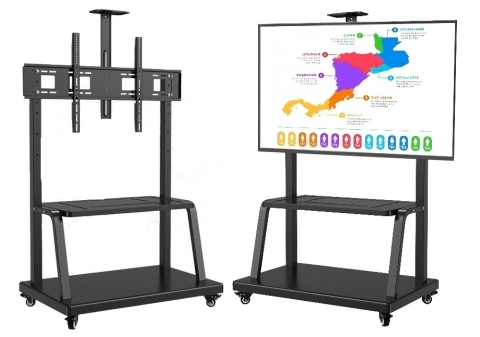 Stojak na Monitor Interaktywny lub Telewizor 60-120 cali 120kg KART-721 WYST Stojak na Monitor Interaktywny lub Telewizor 60-120 cali 120kg KART-721 WYST