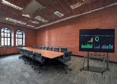 Stojak na Monitor Interaktywny lub Telewizor 60-120 cali 120kg KART-721 WYST Stojak na Monitor Interaktywny lub Telewizor 60-120 cali 120kg KART-721 WYST