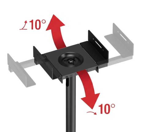Stojak na głośnik podlogowy Uniwersalny 2szt do kolumn satelit regulacja
