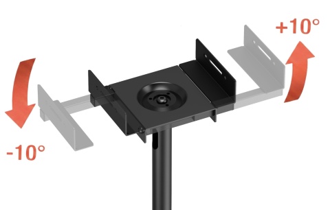 Stojak na głośnik podlogowy Uniwersalny 2szt do kolumn satelit regulacja