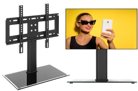 Stojak pod telewizor TV Stopa Noga 25-50 cali GT-323 Obrotowy Regulacja