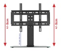Stojak pod telewizor TV Stopa Noga 25-50 cali GT-323 Obrotowy Regulacja