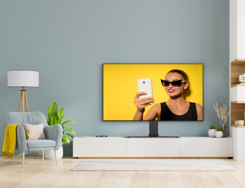 Stojak pod telewizor TV Stopa Noga 25-50 cali GT-323 Obrotowy Regulacja