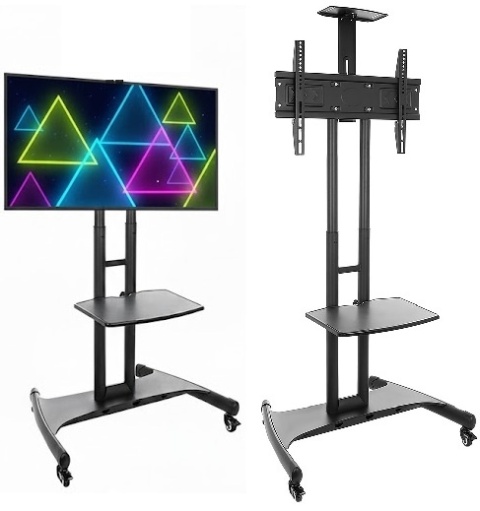 Stojak podlogowy na Telewizor 32-70 cali z półkami KART-714X