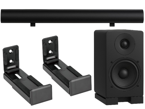 Uchwyt do Soundabr ścienny na głośnik regulowany Uniwersalny MX-040 Uchwyt do Soundabr ścienny na głośnik regulowany Uniwersalny MX-040