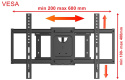 Uchwyt do Telewizora 32-64 cale Wieszak TV Długie ramię 85cm