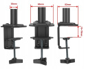 Uchwyt na Monitor Biurkowy Uniwersalny13-32 cale Obrotowy VX-021L