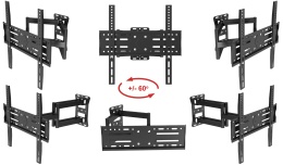 Uchwyt na Telewizor 32 42 43 48 50 55 58 65 cali VX-515 Wieszak TV