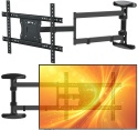 Uchwyt na Telewizor Dlugie Ramie 83cm 32-65 cali narozny VX-430X