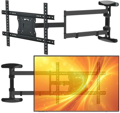 Uchwyt na Telewizor Dlugie Ramie 83cm 32-65 cali narozny VX-430X