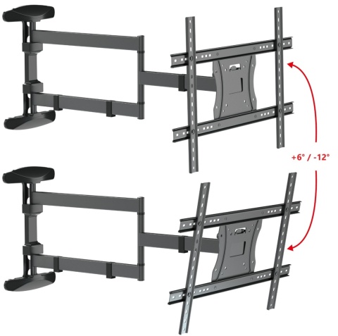 Uchwyt na Telewizor Dlugie Ramie 83cm 32-65 cali narozny VX-430X