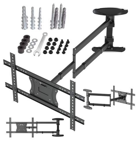 Uchwyt na Telewizor Dlugie Ramie 83cm 32-65 cali narozny VX-430X